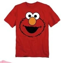 Sesame Street Toddler Boy Girl 4 Pack T-Shirts Elmo Oscar Big Bird Cookie Monster Cute Cartoon Character, Soft Stretchy Fabric view 3