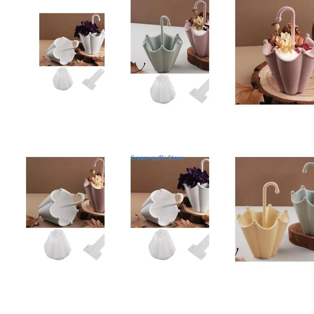 50LE Flexible Silicone Mould To Create Unique Resin Jewelry Box And Flower Pot