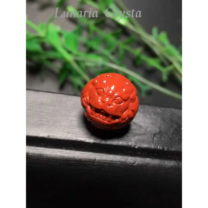 

Бусины из агата Наньхун, украшения в китайском стиле для привлечения удачи и защиты от зла