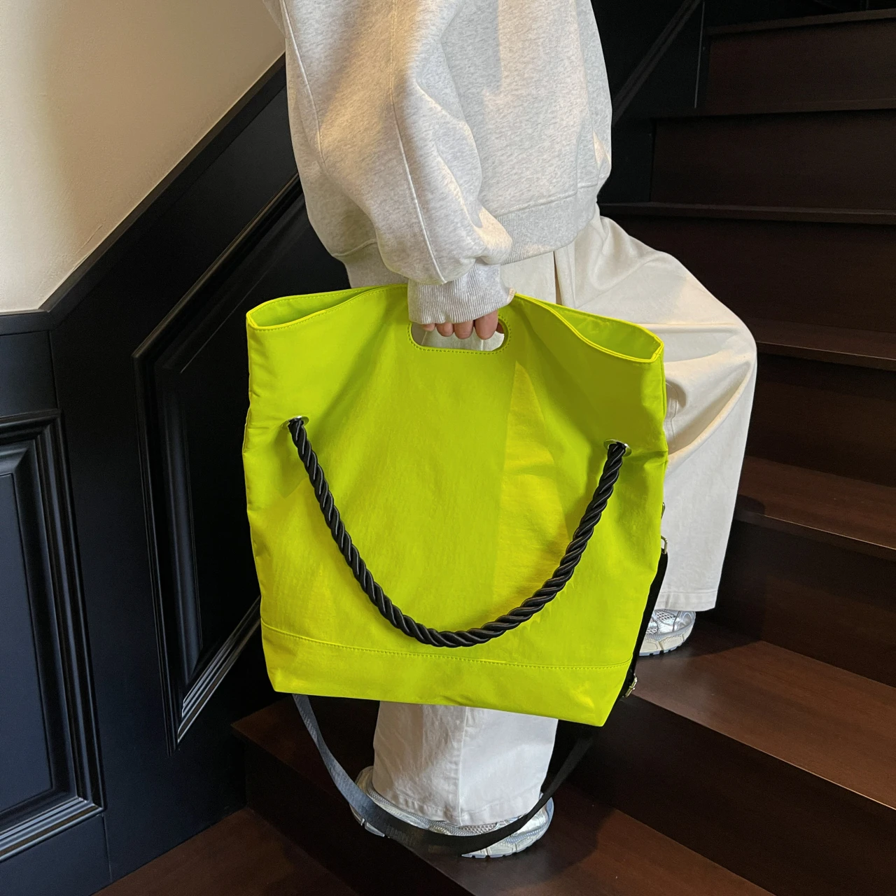 Grande capacidade de náilon sa - Women Bags Medium Size avaliação e preço