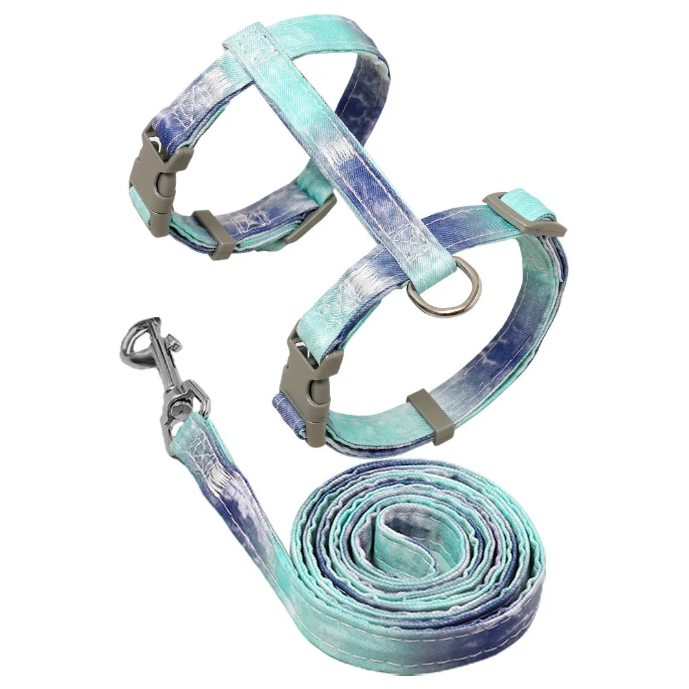 

1Set Cat Harness and Leash Set Adjustable for Small Pets Walking Outdoor Safety Escape Prevention Comfortable Lightweight Wear
