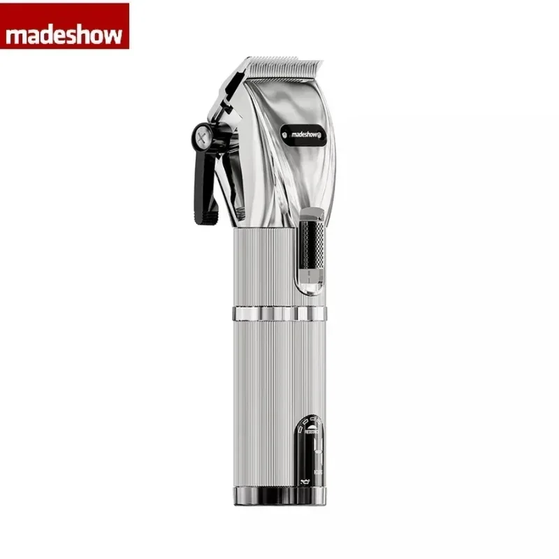 Madeshow M5f Professional Hair Clippers For Men,Cordless Hair Trimmer For Baebers, All Metal Hair Cutting Machine