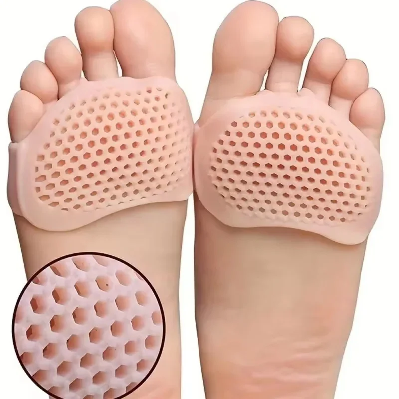 Silicone Gel Insoles Toe Separator Thumb Valgus Orthopaedic Foot Protector Bunion Adjuster Hallux Guard FeetCare Cushion