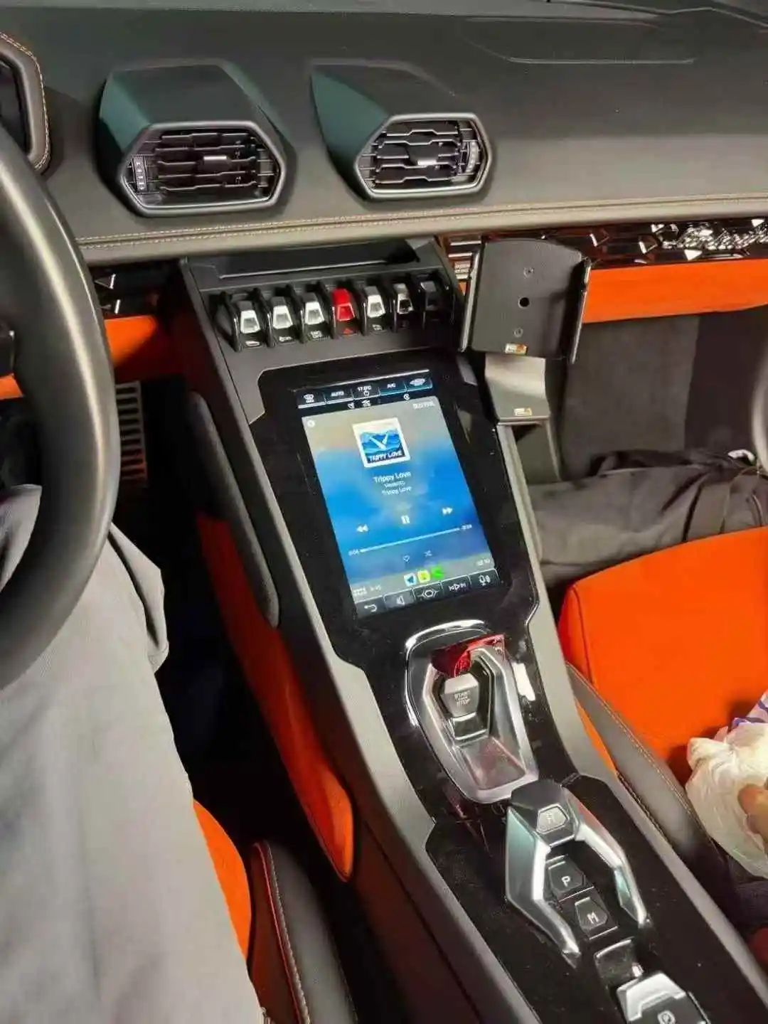 For Lamborghini Huracan 2014 - 2018 Android Car DVD Player Car Radio Stereo Video Audio Multimedia Player GPS Navigation System