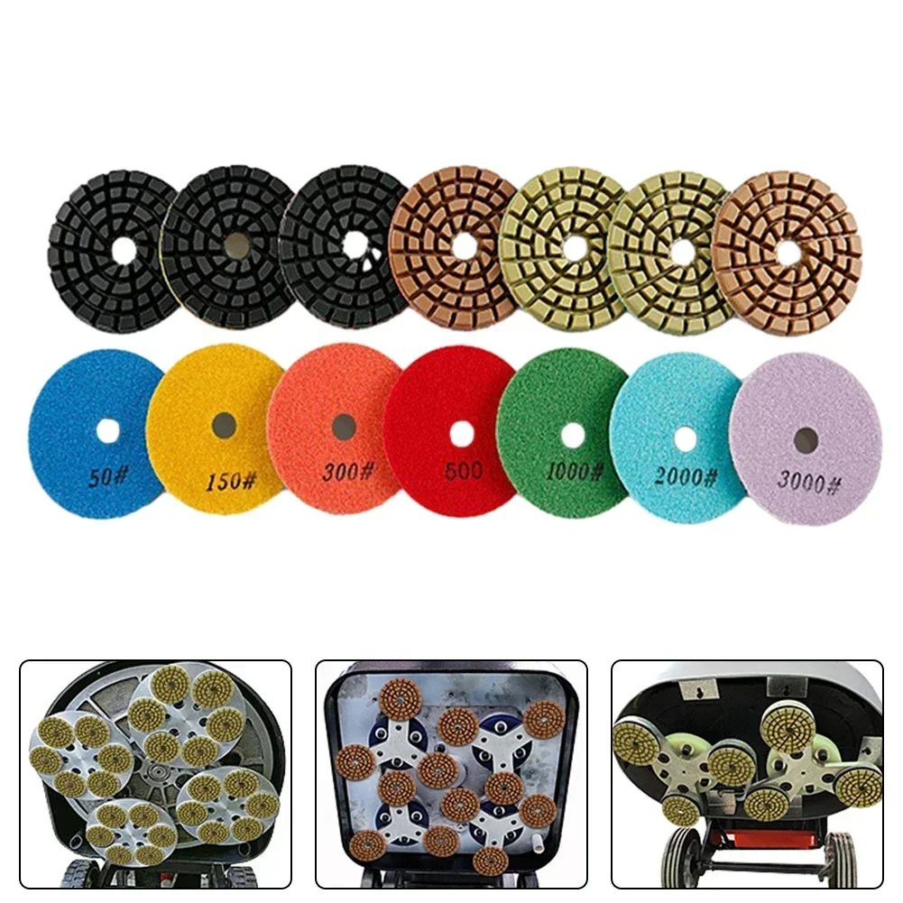 

Diamond Floor Polishing Pads Special Design For Granite Marble Stone Terrazzo Concrete Polishing For Granite Polishing Tool