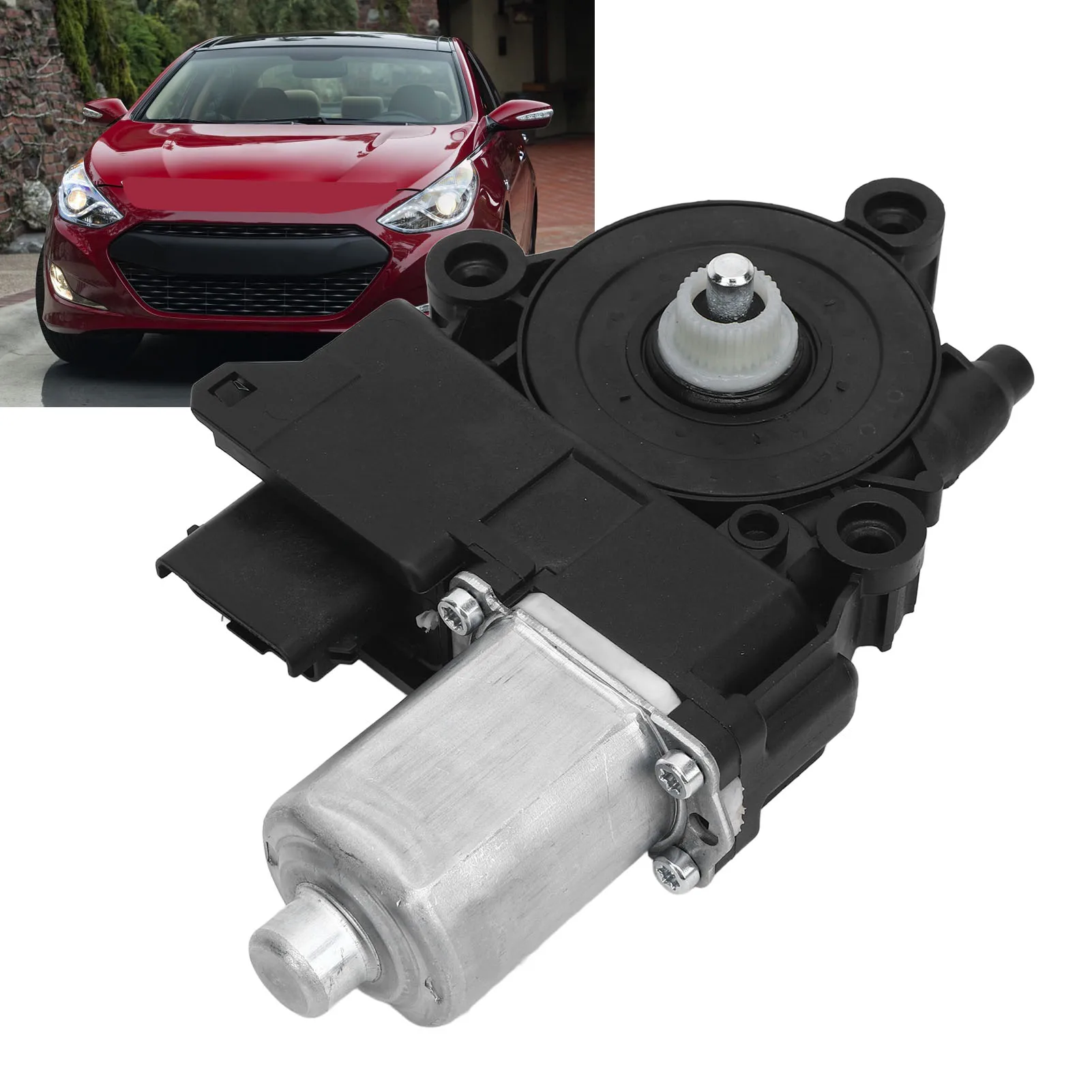 Front Left Power Window Motor Low Noise High Efficiency 824503S011 Replacement for Sonata 2011-2014