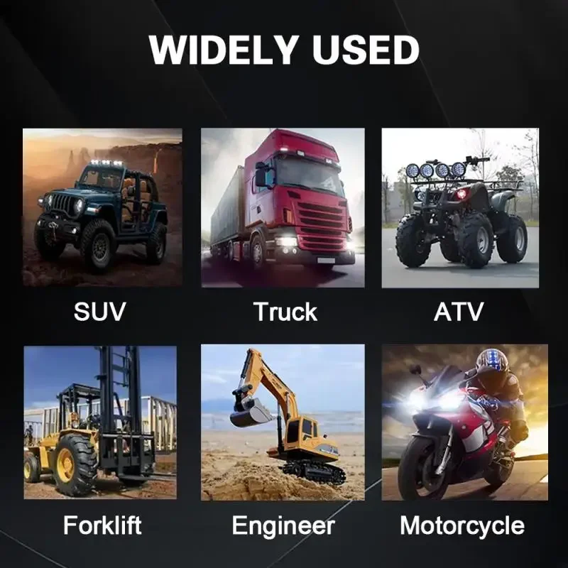 5 Inch Flush Mount LED Pods Lights 48W 4000LM 6000LM Spot Flood Combo LED Light Bar Offroad Driving Fog Light LED Work Light 1Pc