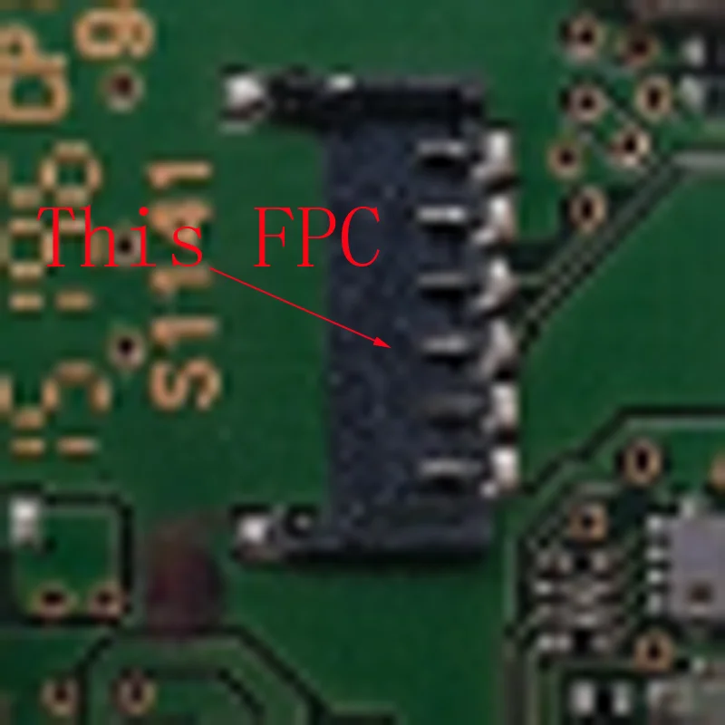 2-10Pcs Flex Cable Jack FPC Connector Plug Contact Socket For Panasonic HC-WX970M HC-WX979M WX970 WX979 6 Pin