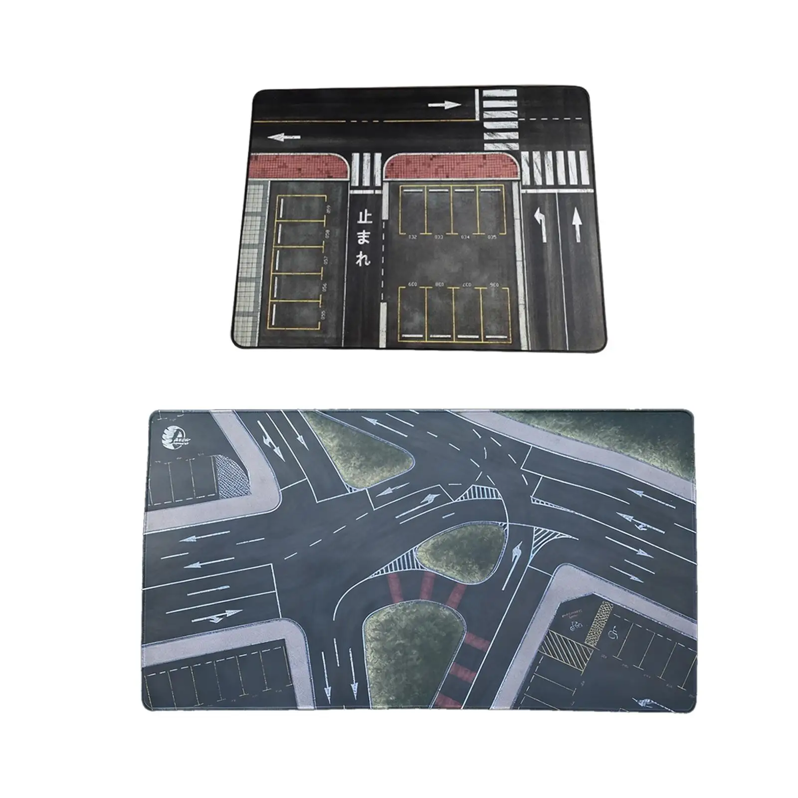 

Коврик для парковки в масштабе 1/64, настольный коврик, рулонный, модель автомобиля, дисплей сцены, гаражный игрушечный коврик для мыши, диорама, игровой коврик для коллекционеров