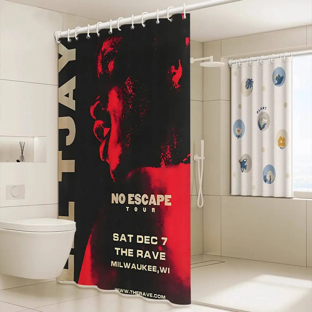 

Популярная Singer L-lil T-tracy, простая занавеска для душа для ванной комнаты, защитная перегородка, занавеска для душа, быстросохнущая, непрозрачная, для ванны