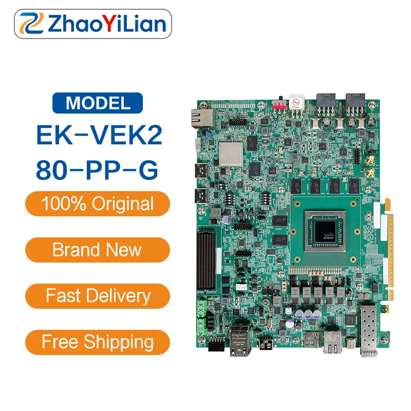 For EK-VEK280-PP-G AMD Versal VEK280 RF ACAP Dev Kit XCVE2802 GTY Transceiver FMC+ JESD204B Radar 5G Wireless Board