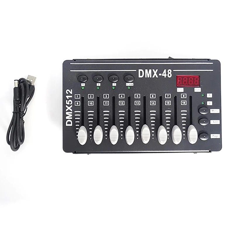 

Handheld Dmx Console DJ Controller Lighting Stage DMX512 4/8CH DMX Controller For Home KTV Light Effects Led Par Light