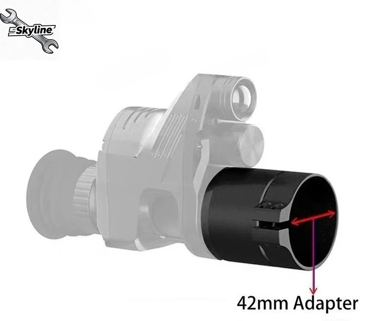 38-46mm Clip-on Adapter Mount Ring For Thermal Imaging Night Vision Scope
