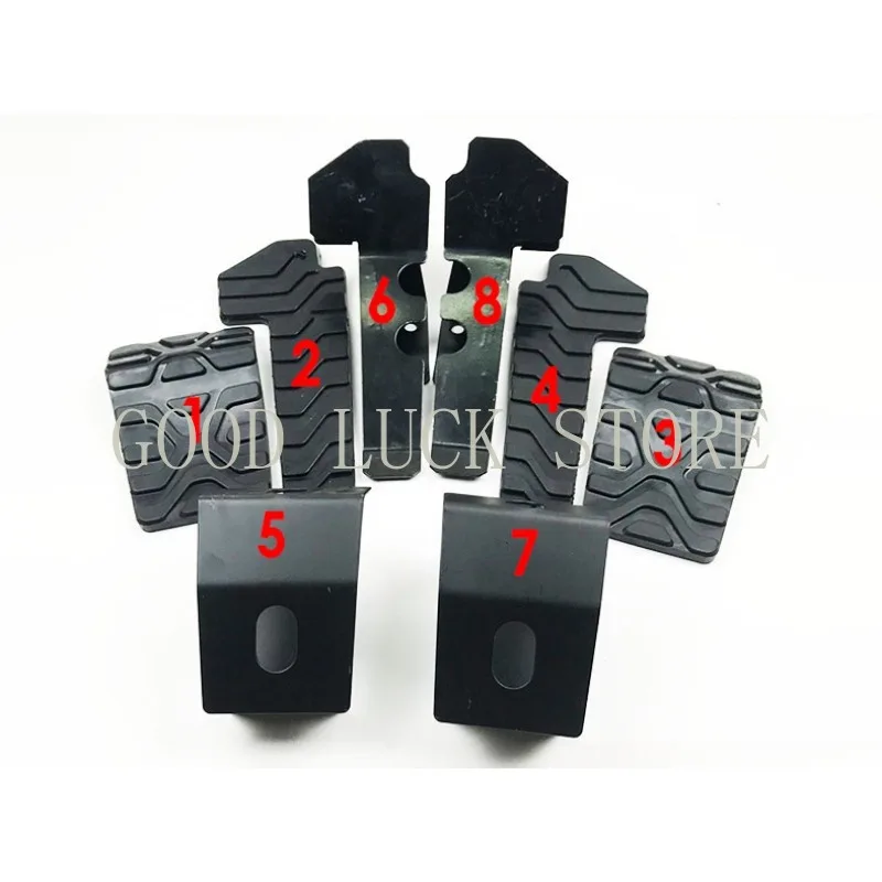 

For CAT E320/324/B/C/D Excavator Cab Walking Foot pedal Cover travel control pedal Rubber Pad Excavator accessories