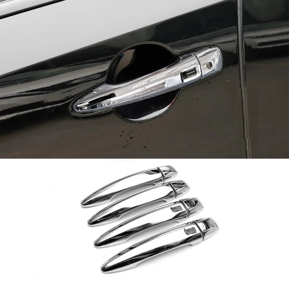 

Chrome Exterior Door Handle Cover Trim Mouldings For 2023-2025 Nissan Ariya Accessories Auto Parts