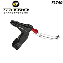 TEKTRO-Forged Aluminum Brake Lever, Racer Road Bike, 3 Finger Lever with Caliper, Canti Brake, Rapidfire Shifter Parts, FL740