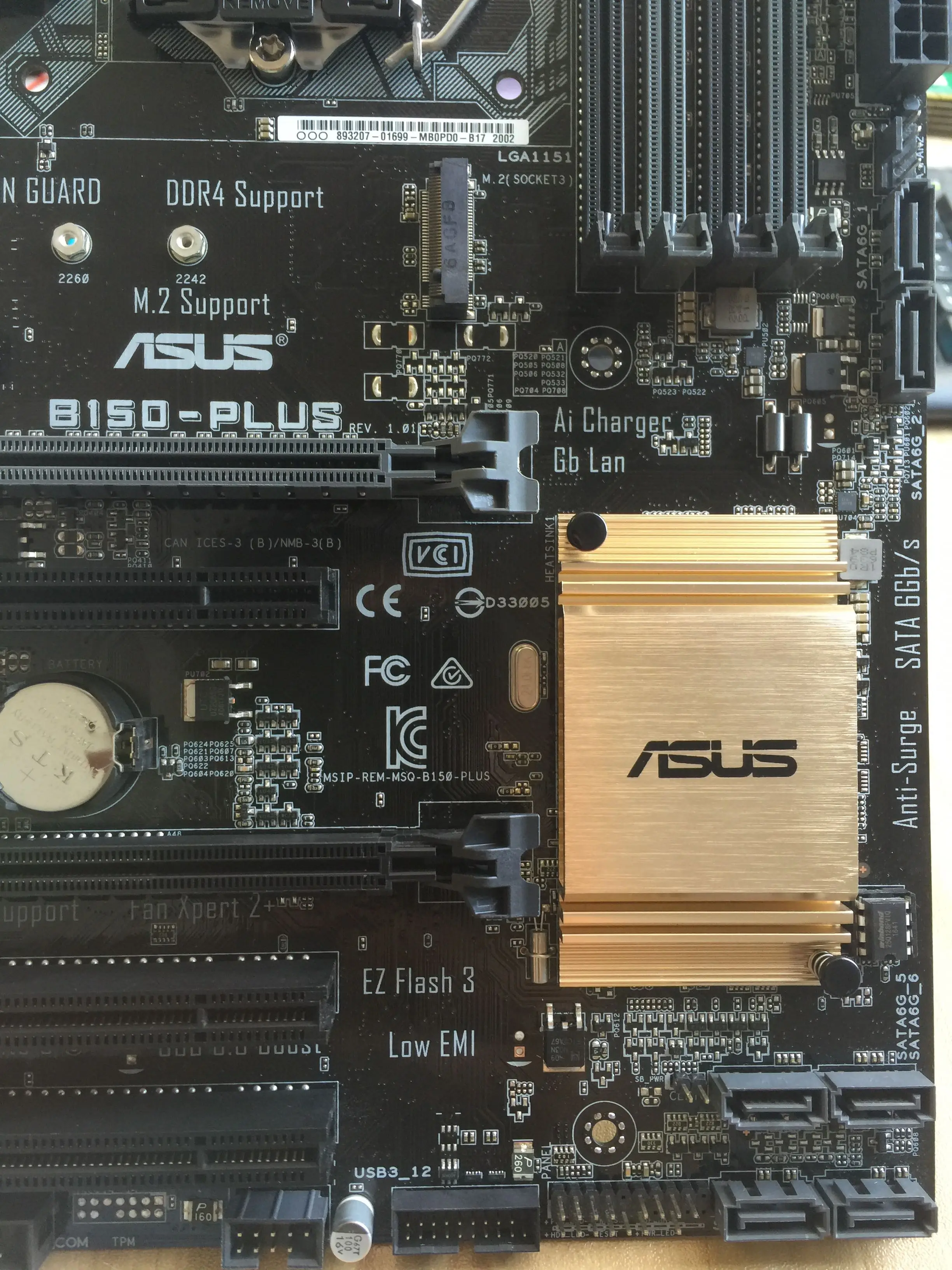 For ASUS B150-PLUS PRO GAMING Main Board 6th Generation 7th Generation CPU7700K E5 1230 V5