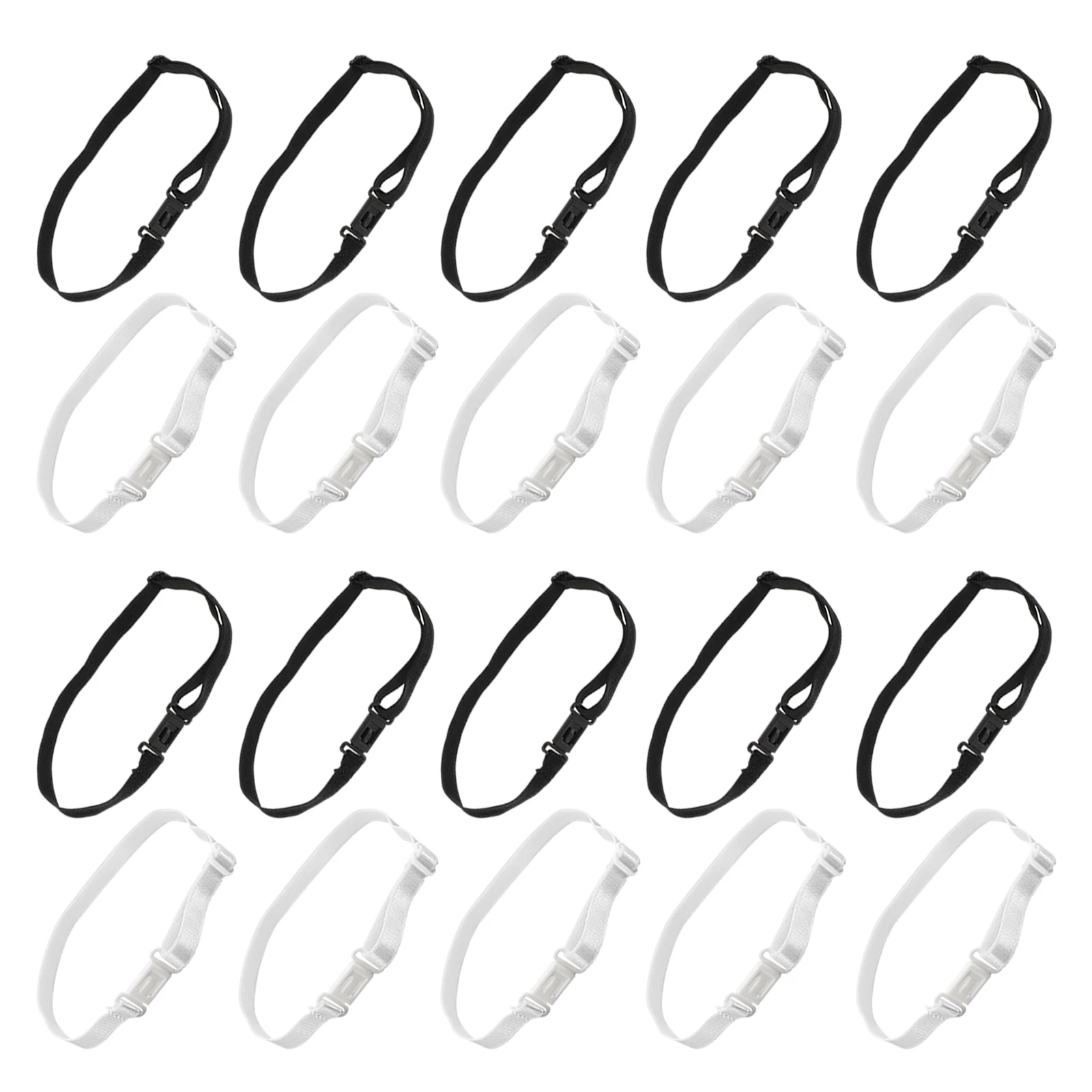 

20 Pcs Bow Tie Polyester Strap Adjustable Straps for Ties Elasticity Youth Bowtie Mens Formal Occasion