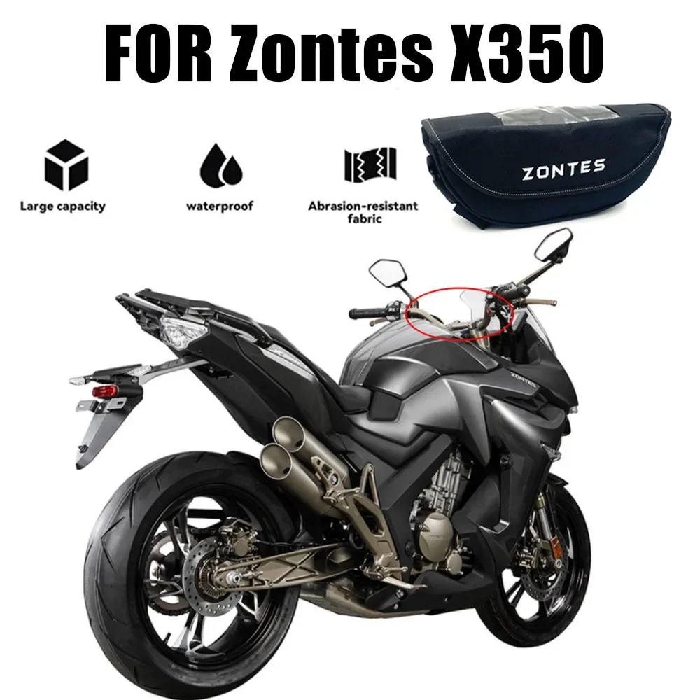 FOR Zontes X350 350X 350X1 350X2 350 X1 X2 Motorcycle Waterproof Bag Navigation Universal Motorbike Tool Backpack Portabl