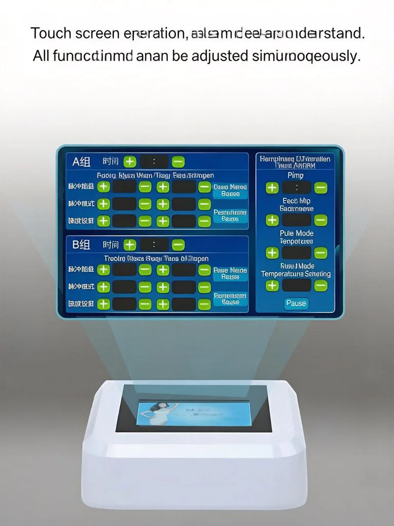 New Moonlight Treasure Box Touchscreen Moisture Removal Massage Device, Beauty Salon Specific Meridian Brush view 6