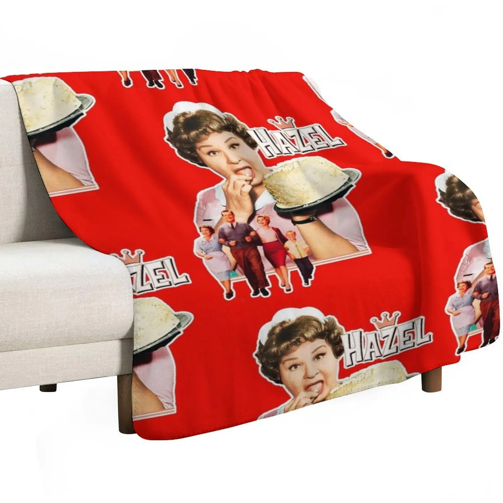 Gee Mr. B!Rare Retro Hazel OG Cast Tribute Throw Blanket wednesday Camping Designers For Baby Hairy funny gift Blankets