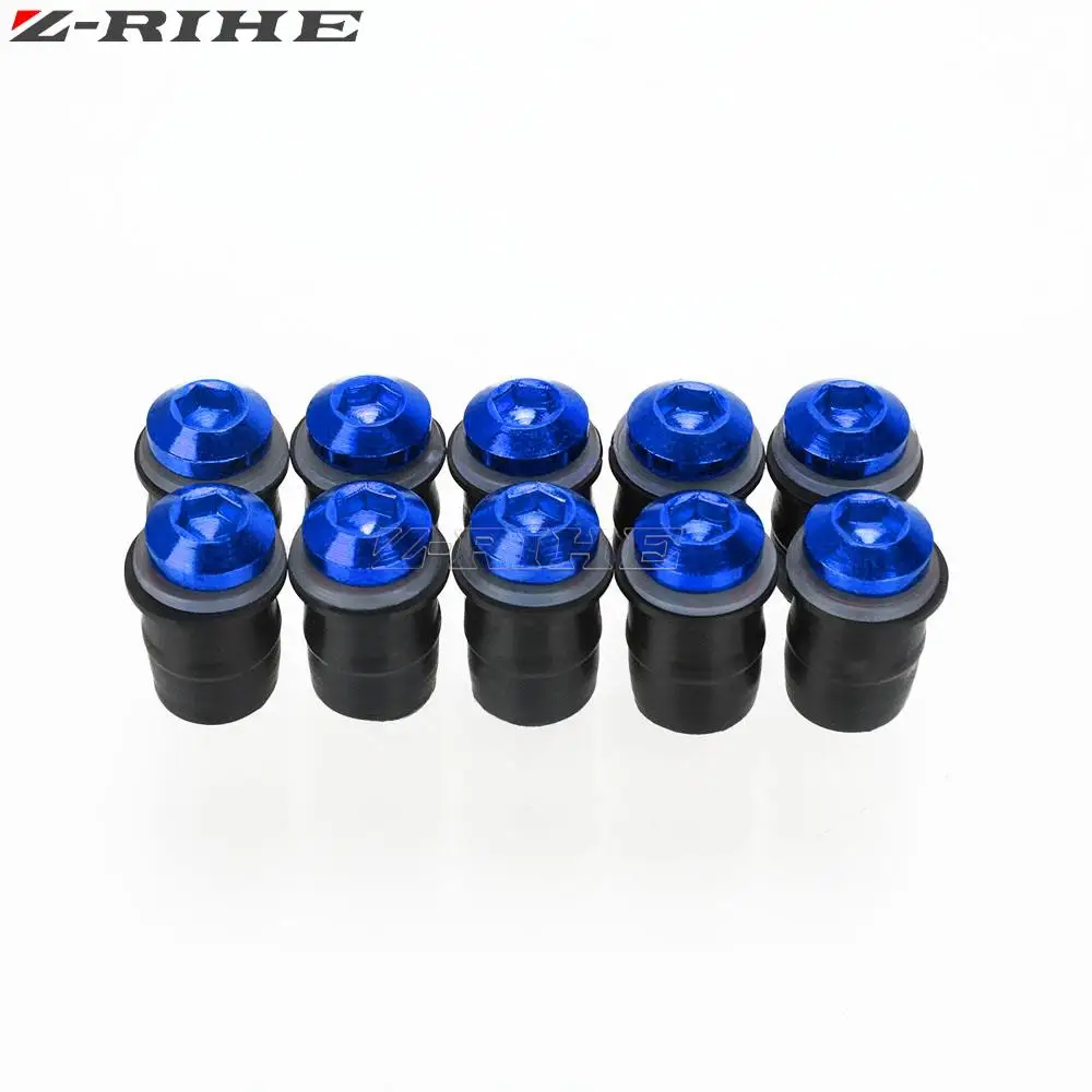 Windscreen Bolt For Yamaha YZFR6 YZF-R6 R6 1999 2000 2001 2002 Motorcycle M5 Windshield Deflectors Bolts Kits Wind Screws Set