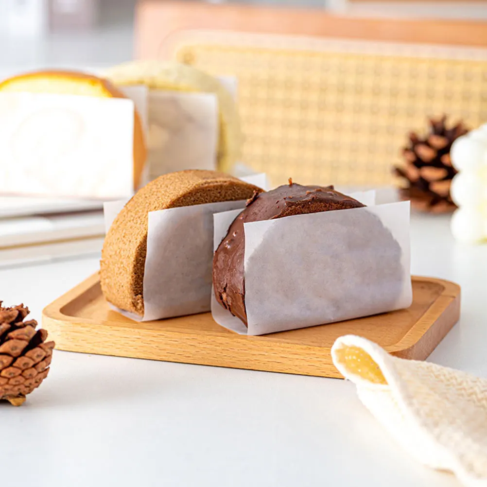 

100 Pcs Sandwich Cake Roll Separators Father Food Greaseproof Paper Liners for Baskets
