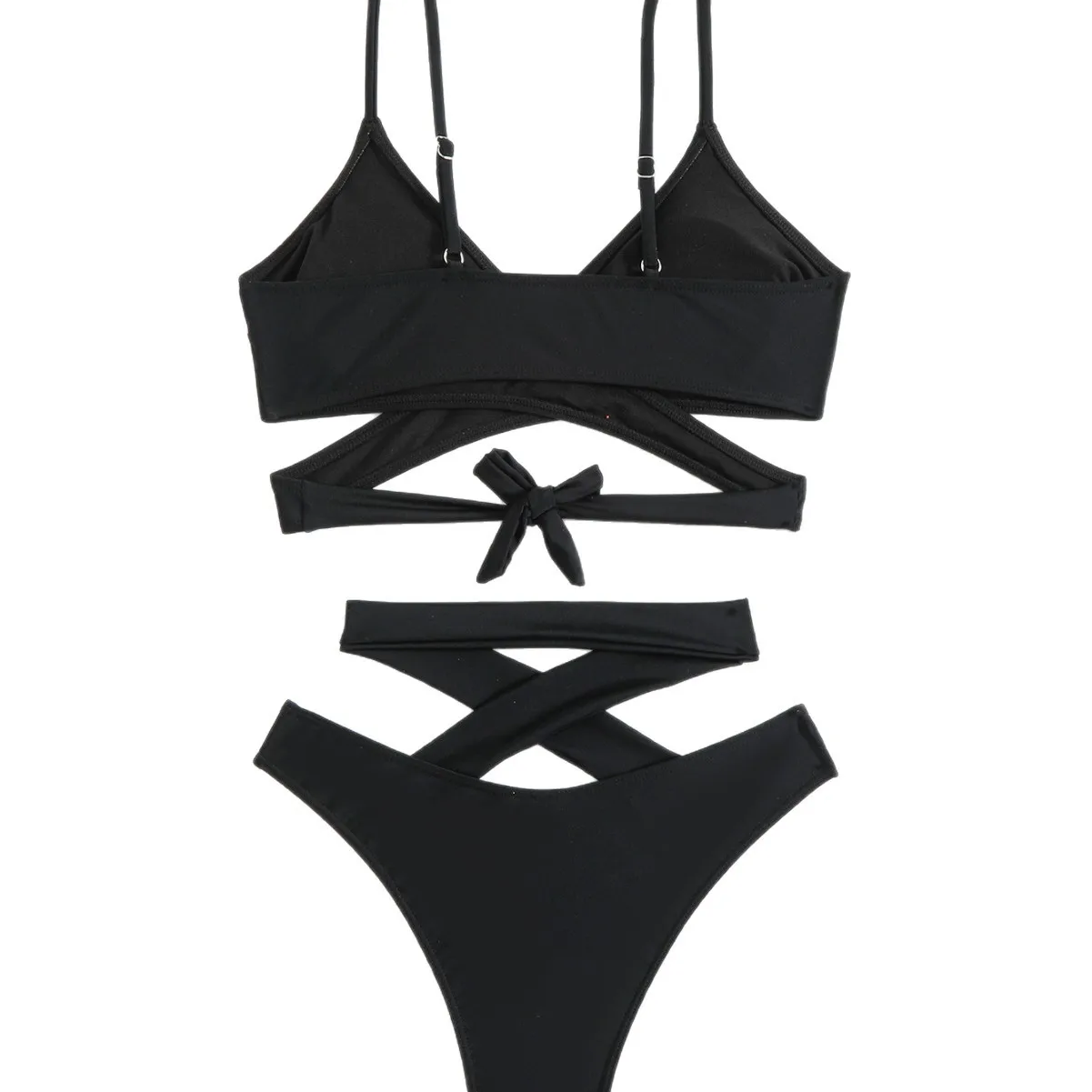 2026 مثير الأسود البيكينيات المايوه النساء ملابس السباحة رفع الإناث شاطئ ملابس سباحة حريمي لباس سباحة البرازيلي مجموعة البكيني بركة السباح #5