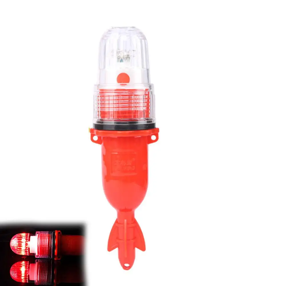 IP67 Wasserdichte Marine-Notfall-Signalleuchte Hochsichtbare LED Elektronische Bootsfackel für Fischernetz-Boje Kajak-Sicherheit – Detail 1