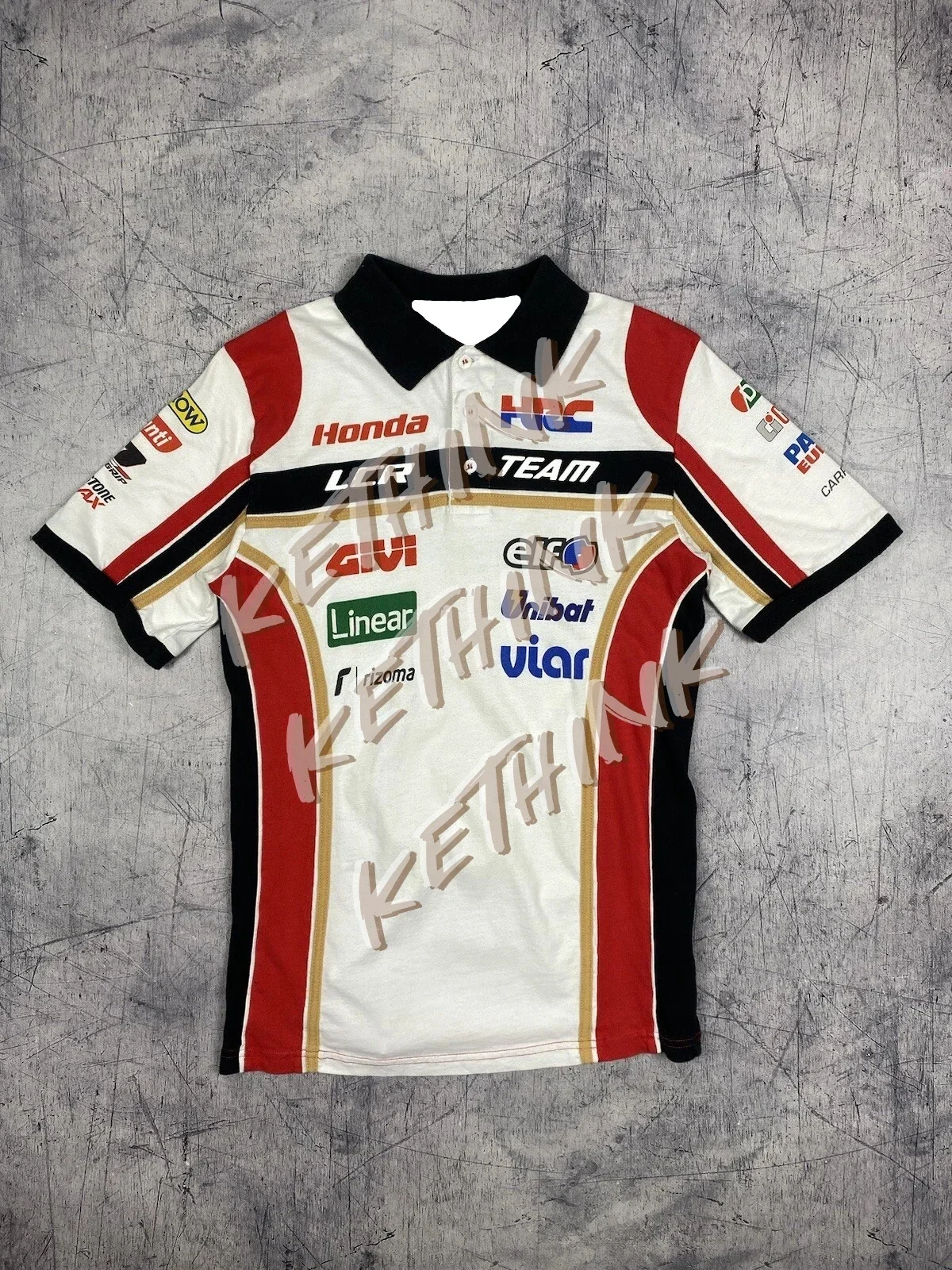 

Honda LCR Castrol MotoGP Racing Team Polo Shirt Vintage 00s Mens Y2K Suit Riding Summer Breathable Wear-resistant Moto Clothing