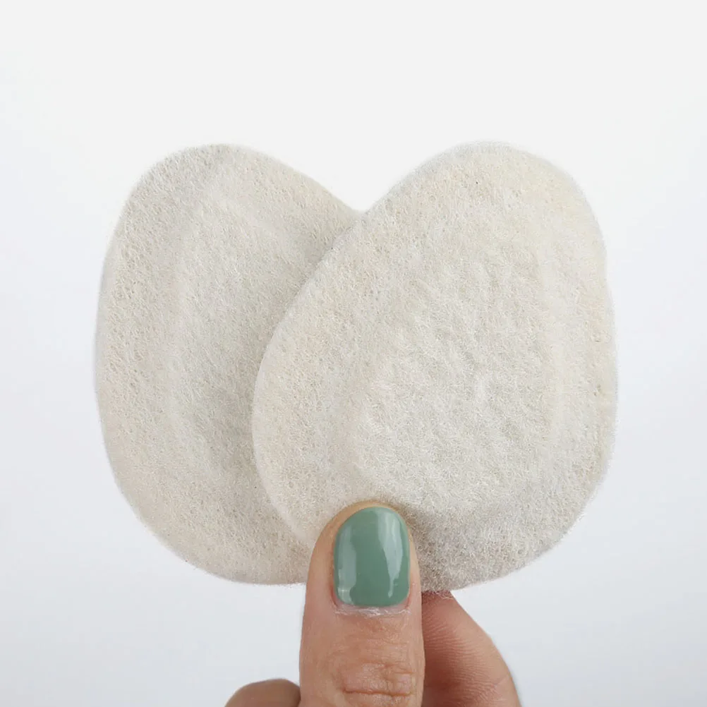 

Felt Metatarsal Pads Supple Foot Palms White High Heel Liner Forefoot Sponge Pads Shoe Cushion Anti Friction Pad Lightweight