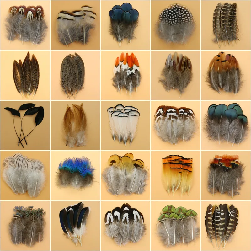 Wholesale Natural Pheasant Feathers Peacock Feather Eagle Small Plume Handicraft Accessories Jewelry Creation Holiday Decoration