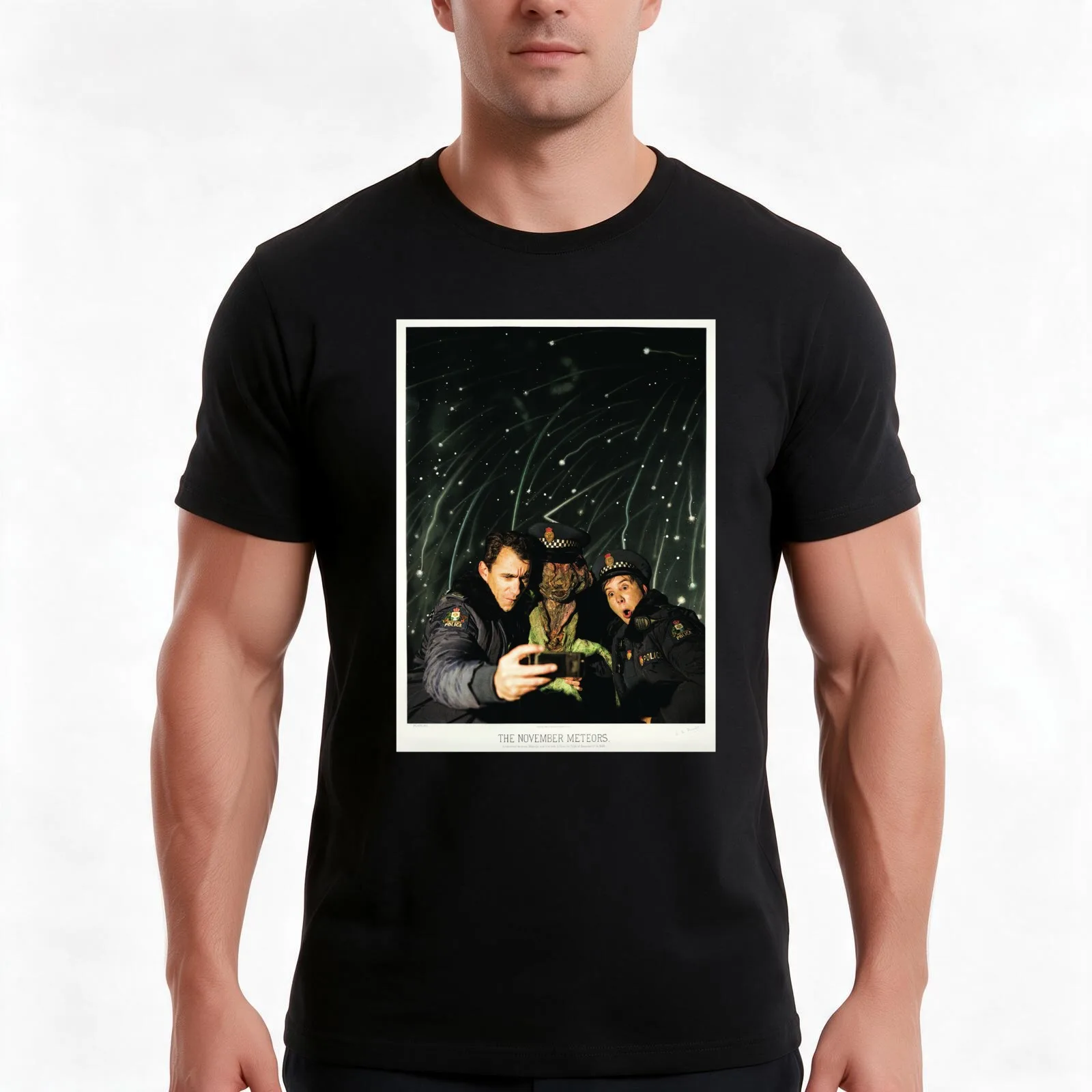 Wellington Paranormal T-Shirt Summer Casual Cotton Tee Oversized Streetwear Tops Vintage Graphic Print Unisex Men Women