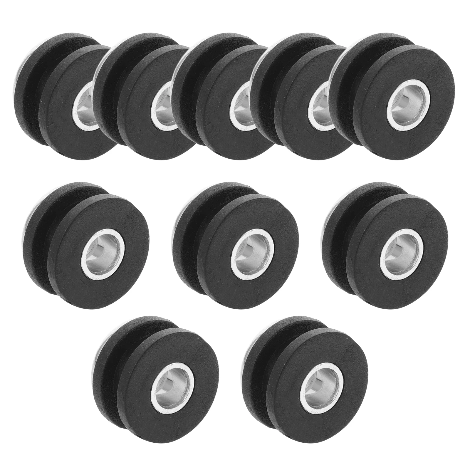 

8pcs Motorcycle Shock Absorption Ring Motorbike Gasket Ring Buffer Washer Vibration Reduction Durable Rubber Steel Universal Fit