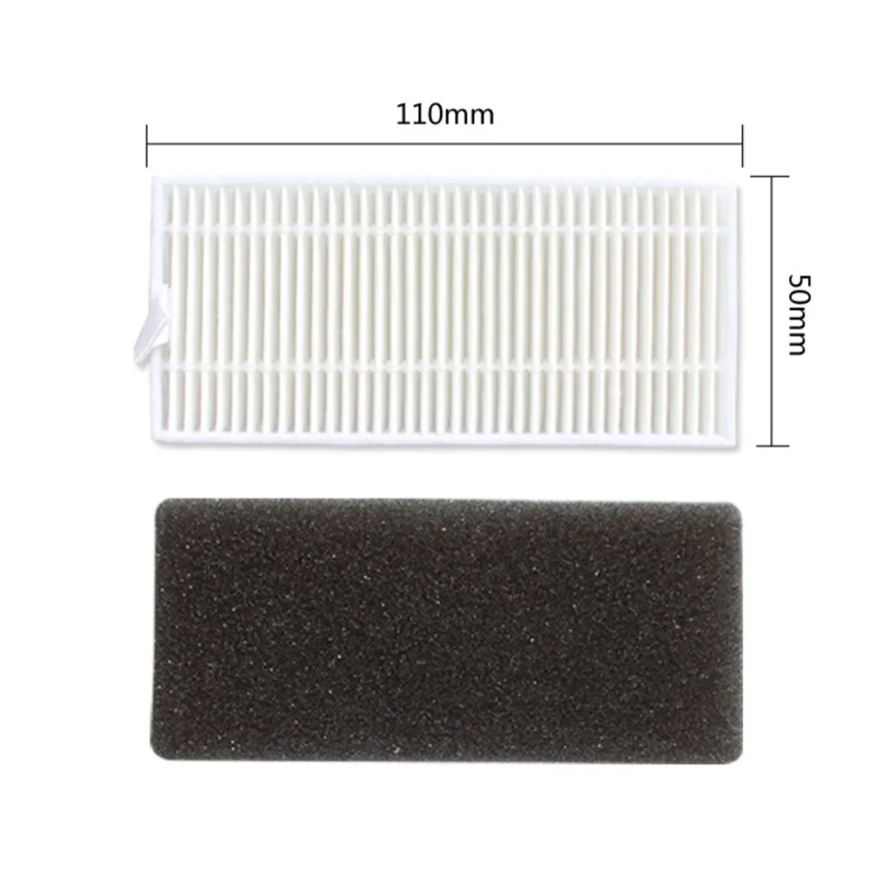 5pcs Filter Screens For Conga M50 / M50 FOR X-Treme Vacuum Cleaner For Sweeping Machine Accessories Dust Box Filter Element