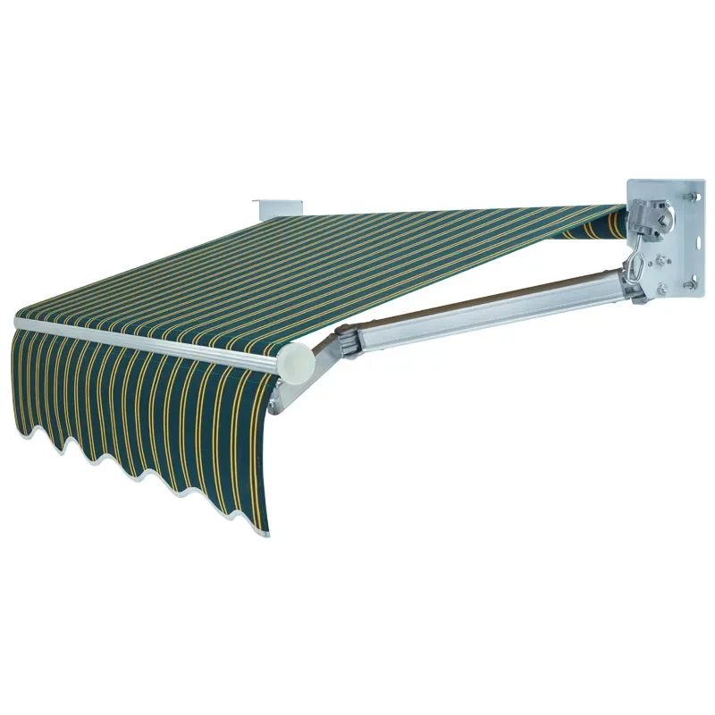 Rain Resistant Aluminum Awning Window Roof Cover Outdoor Patio  Retractable Awnings