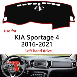 TAIJS Factory Polyester Fibre Car Dashboard Cover For KIA Sportage IV 4 2016-2021 Left hand drive KIA Sportage accesorios