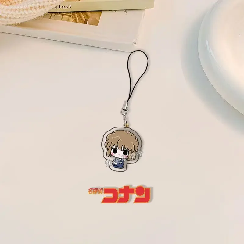 Anime Haibara Ai Voor Mobiele Telefoon Riem Detective Conan Lanyard Voor Iphone Furuya Rei Mobiele Telefoon Riemen Hang Touw Decor Geschenken