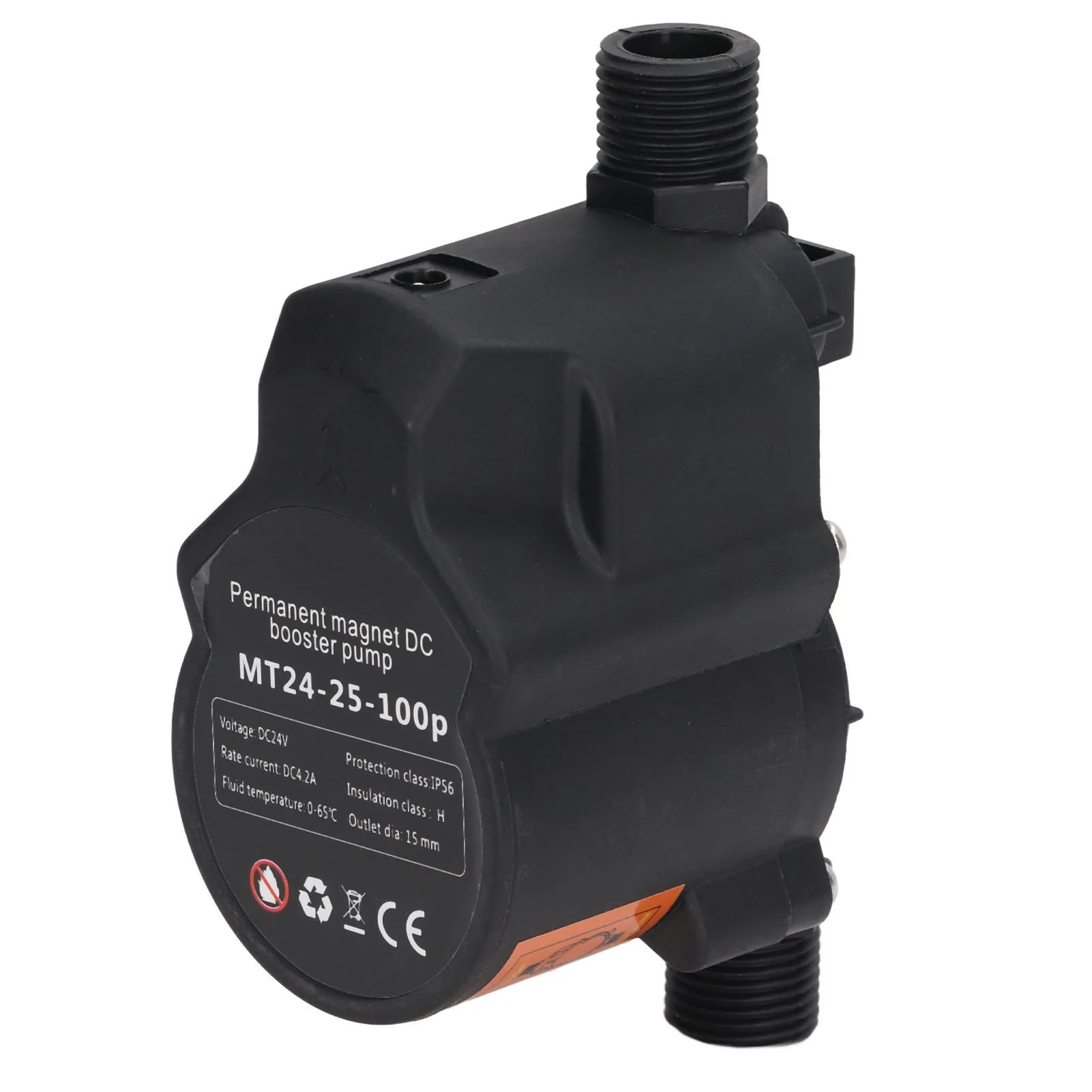 Booster Pump Automatic Water Pressure Shower Boosting Recirculating Wall Mount 24VDC  Booster Pump Water Pressure Booster Pump