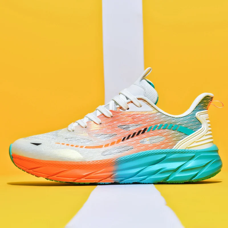 

Men's Shoes Breathable All-match Mesh Shoes Casual Sports Trendy Shoes Men's All-match Wear-resistant Running Shoes for Men