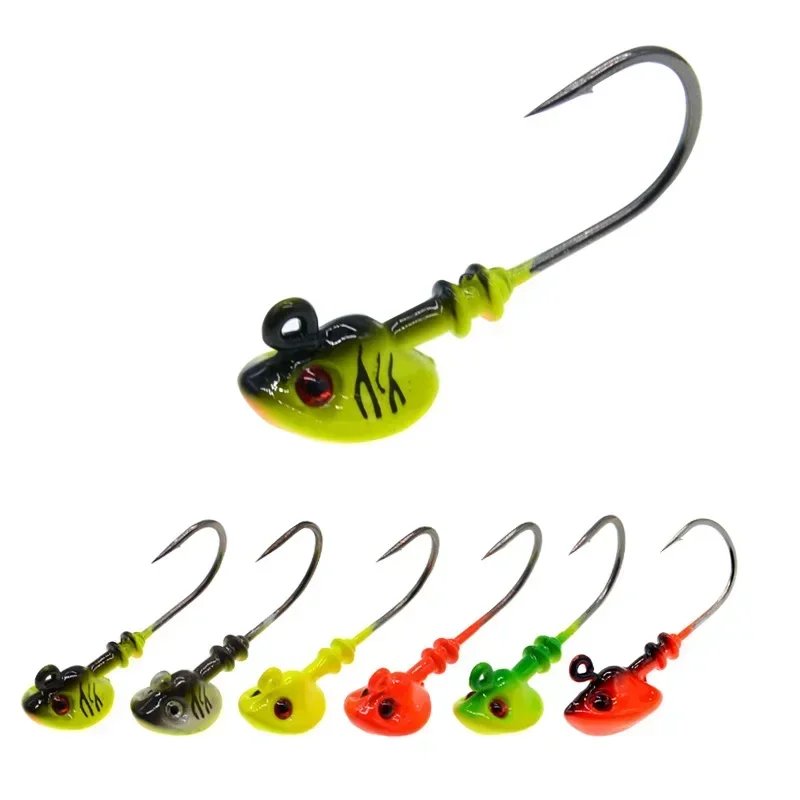 

Fishing Lures Jigs Head Lead Hook 7g/10g/14g/21g/28g Luya Hook Sea Fishing Binocular Hook Fishing Supplies Fishhooks Pesca