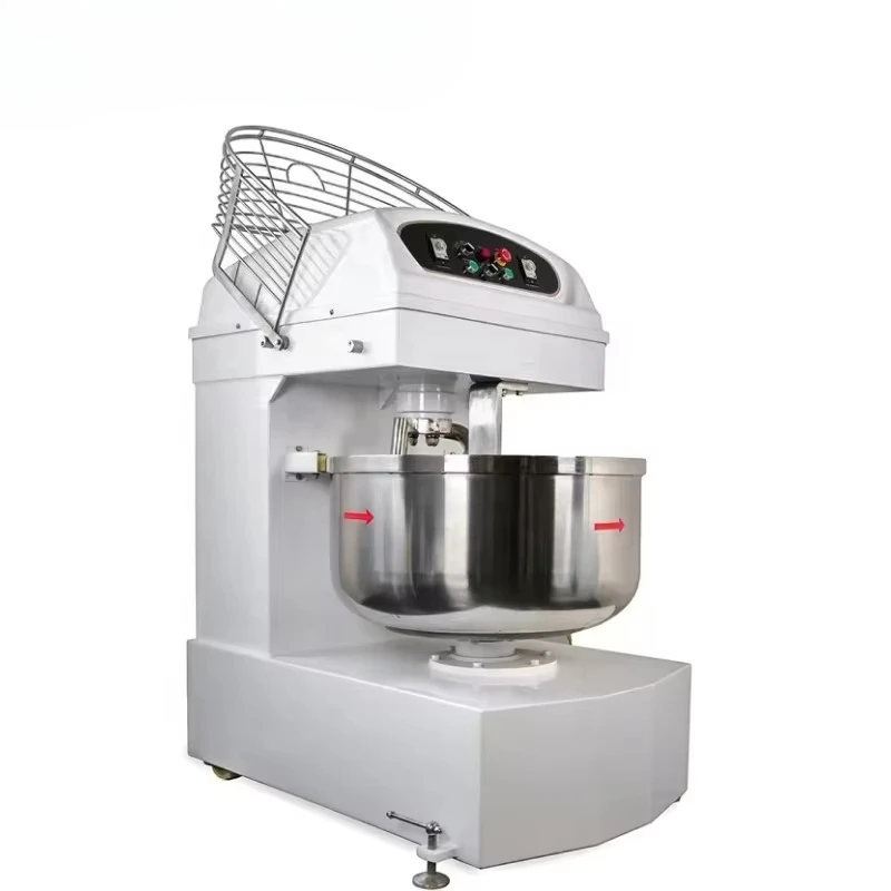 Baking Spiral Mixer Industrial  Bakery Big Dough Mixer Machines Bakery Baking Heavy-Duty Dough Mixer for Food Factories