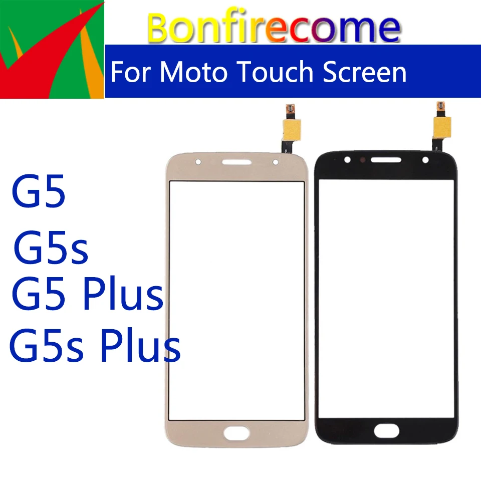 

10Pcs\Lot Touchscreen For Motorola Moto G5s G5 Plus Touch Screen Digitizer LCD Front Glass Panel Sensor Replacement