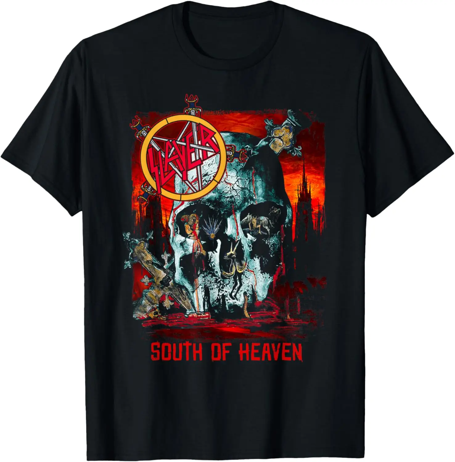 

Slayer – South Of Heaven Skull T-Shirt
