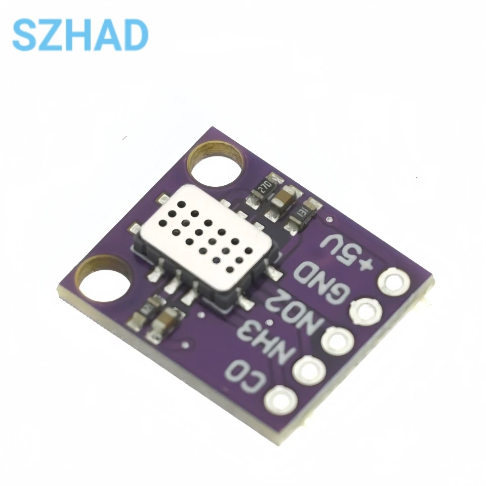 MICS-6814 Air Quality Sensor Module for CO VOC NH3 Nitrogen Oxygen Gas Detection