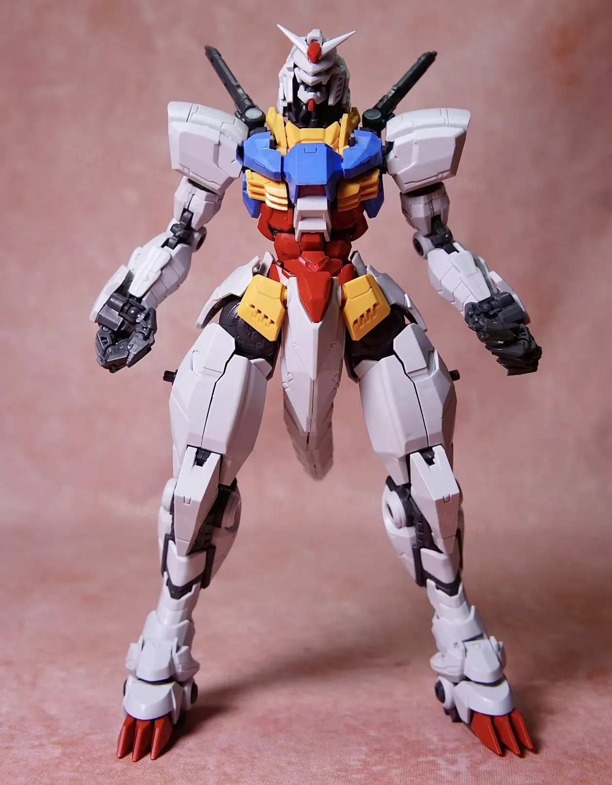 NERO TROJAN MG 1/100 Steelorse Doppia Antenna Stile Mecha Kit Modello di Montaggio Scheletro di Plastica Action Figure Robot Modello di Plastica