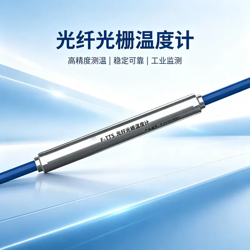 High Precision Fiber Bragg Grating Temperature Sensor Probe for Water Conservancy Mine Building Structure Safety Thermometer