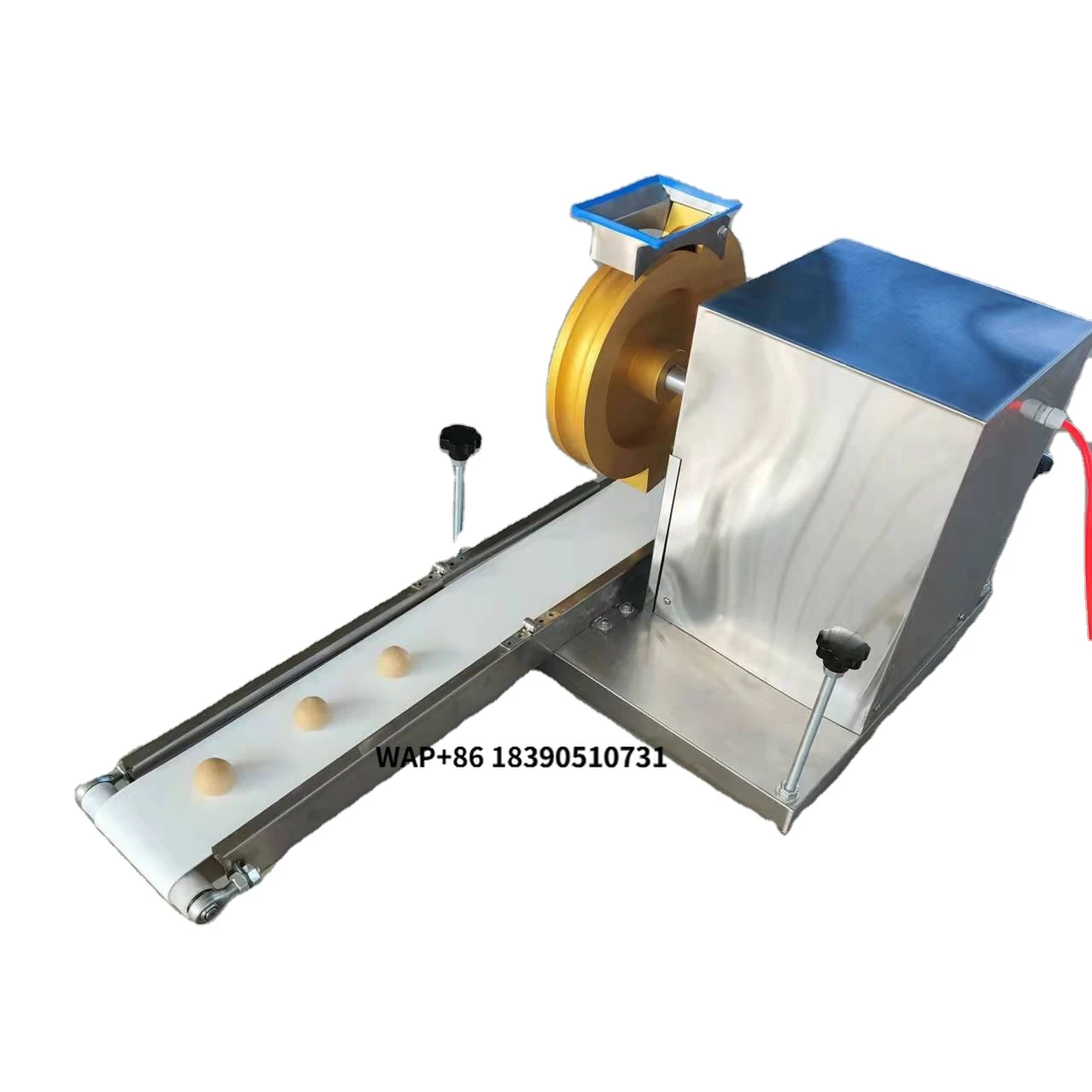 Automatic Round Dough Ball Making Machine Round Dough Rounder Dough Divider Wooden Box Restaurant Furniture 304 Stainless Steel