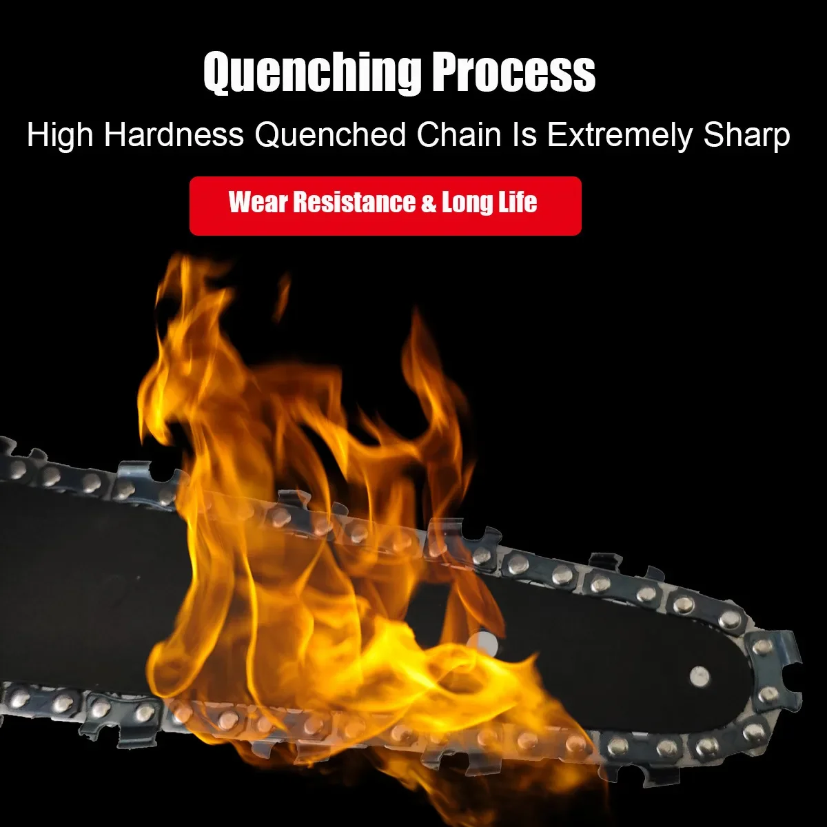 4 inch 6 inch Chain Universal Chain Mini Steel Electric Chainsaw Chain Guide Plate Replacement Electric Saw Accessories