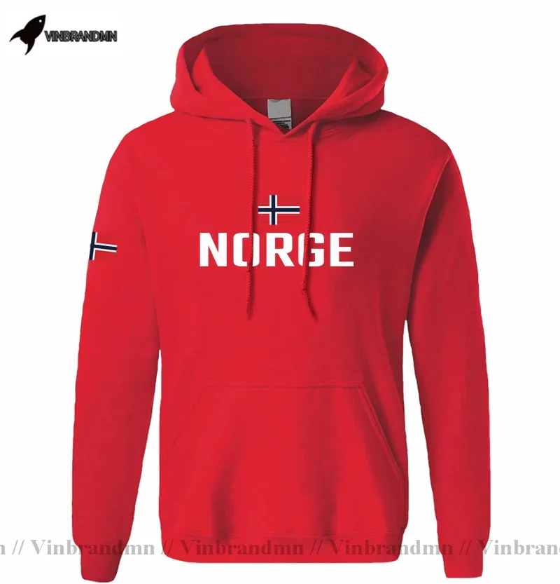 Norway hoodies men sweatshirt sweat new hip hop streetwear footballes jerseyes tracksuit nation Norwegian flag NO Norge Noreg